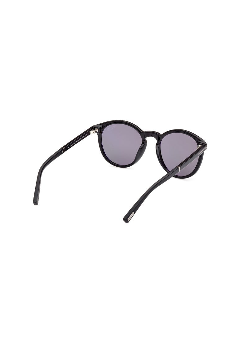 TOM FORD TOMFORD FULL RIM FT1021-N01D51 MEN ROUND ACETATE SUNGLASSES - Image 5